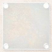 インダストリ素朴アインスパイアストアートホームインテリア ガラスコースター (裏面)