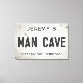 インダストリ素朴アルファームハウスマンケーブシティ キャンバスプリント (正面)