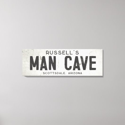 インダストリ素朴アルファームハウスマンケーブシティ キャンバスプリント (正面)