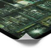 インダストリ絵画アルズ – オリジナルアクリル絵画ズ ポスター (角)