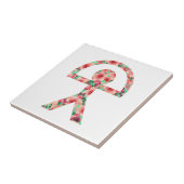 インダロユニークマンインフローラデザイン タイル (側面)