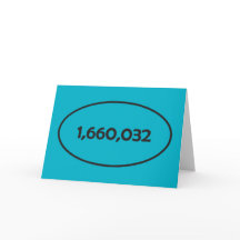 インチのグリーティングカードでマラソン!