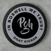 インツァーカスタムクラスプヴィンテージブラックバラPGH 缶バッジ