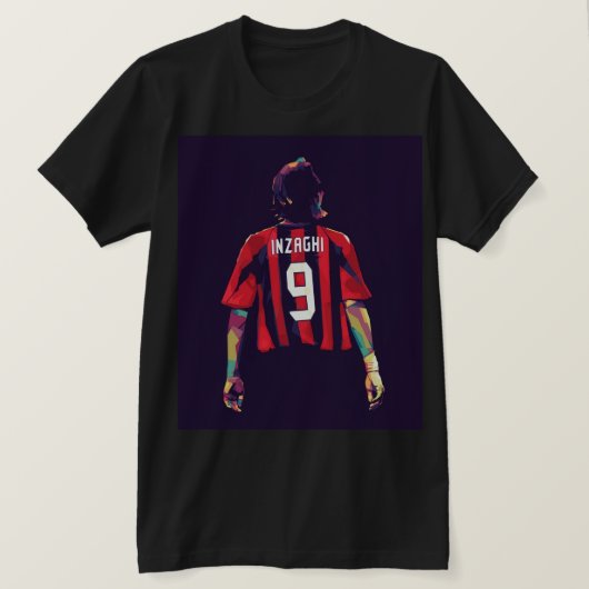 インツァーギ wpap ポップアート  tシャツ (デザイン正面)