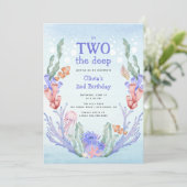 インツーザコーラル深いリーフ2回目の誕生日 招待状 (スタンド正面)