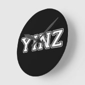 インツ ラウンド壁時計 (傾斜)