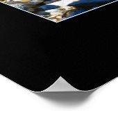 インテグリティやる気を起こさせるグレーウルフアートプリント ポスター (角)