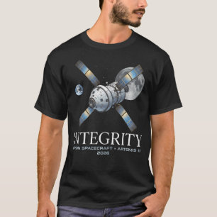 インテグリティ オリオン宇宙船 アルテミス Ii 2026 スペース Tシャツ