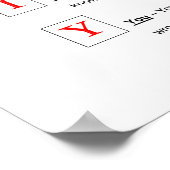 インテグリティ・ポスター ポスター (角)