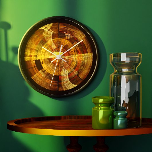 インテグリティ・抽象芸術・アート・ラウンド ラージ壁時計