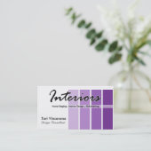 インテリアによっては足場の不動産デザイナービジネスが家へ帰ります 名刺 (スタンド正面)