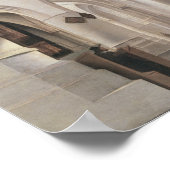 インテリアのグロテケルク,アムステルダム, c.1637 ポスター (角)