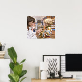 インテリアのショット ポスター (ホームオフィス)