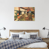 インテリアのポピーの部屋の景色アットメリーランドホテル キャンバスプリント (インサイチュ (寝室))