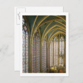 インテリアの上部チャペル東を見て、開始1 ポストカード (正面/裏面)