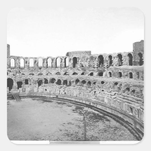 インテリアの景色 スクエアシール (正面)