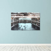 インテリアの眺めネリデス塩水浴場 キャンバスプリント (インサイチュ (ウッドフロア))