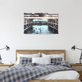 インテリアの眺めネリデス塩水浴場 キャンバスプリント (インサイチュ (寝室))