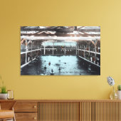 インテリアの眺めネリデス塩水浴場 キャンバスプリント (インサイチュ (リビング))