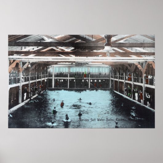 インテリアの眺めネリデス塩水浴場 ポスター (正面)