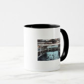 インテリアの眺めネリデス塩水浴場 マグカップ (正面右)