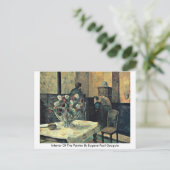 インテリアの絵描き ポストカード (スタンド正面)