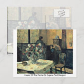 インテリアの絵描き ポストカード (正面/裏面)