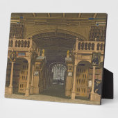 インテリアのBodleian Library,イラストレーション フォトプラーク (側面)