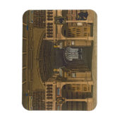 インテリアのBodleian Library,イラストレーション マグネット (縦)