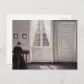 インテリアのStrandgade、Sunlight on the Floor ポストカード (正面/裏面)