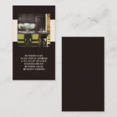 インテリアまたはステージング名刺 名刺 (正面/裏面)