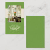 インテリアまたはステージング・ビジネス・カード 名刺 (正面/裏面)