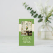 インテリアまたはステージング・ビジネス・カード 名刺 (スタンド正面)