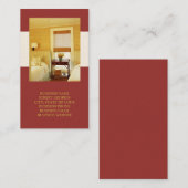 インテリアまたはステージング・ビジネス・カード 名刺 (正面/裏面)