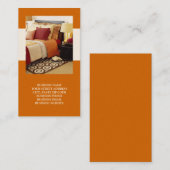 インテリアまたはステージング・ビジネス・カード 名刺 (正面/裏面)