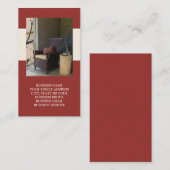 インテリアまたはステージング・ビジネス・カード 名刺 (正面/裏面)