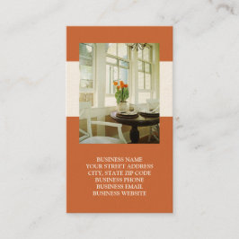 インテリアまたはステージング・ビジネス・カード 名刺