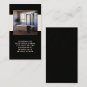 インテリアまたはステージング・ビジネス・カード 名刺 (正面/裏面)