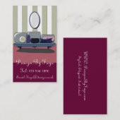 インテリアまたは家具デザイナー名刺 名刺 (正面/裏面)