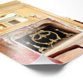 インテリアエレガント暖炉の写真 フォトプリント            (角)