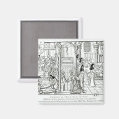 インテリアオブザホテルディウ病院 マグネット (正面/裏面)