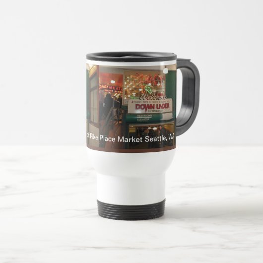 インテリアオブパイクプレイスマーケットシアトルワシントン トラベルマグ (正面右)