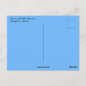 インテリアオブブルーチャーチインセイゾフジルアイスランド ポストカード (裏面)