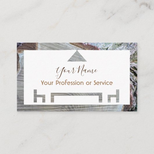 インテリアオーガニックデザイン家具の木材！bu 名刺 (正面)