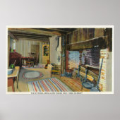 インテリアキッチンビューオブザジョンアルデンハウス ポスター (正面)