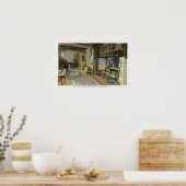 インテリアキッチンビューオブザジョンアルデンハウス ポスター (キッチン)