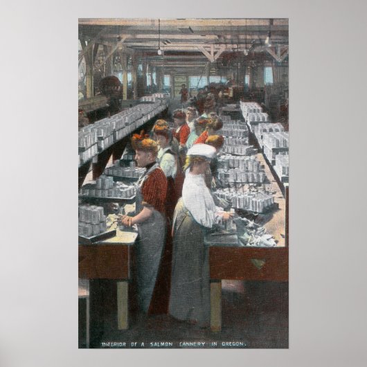 インテリアサーモン砲術労働者の見解 ポスター (正面)