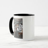 インテリアサーモン砲術労働者の見解 マグカップ (正面左)