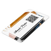 インテリアシンプルデザインモダン抽象芸術QRコードバス マグネット (左側)