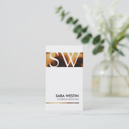 インテリアデコレータホームリモデリング 名刺 (スタンド正面)